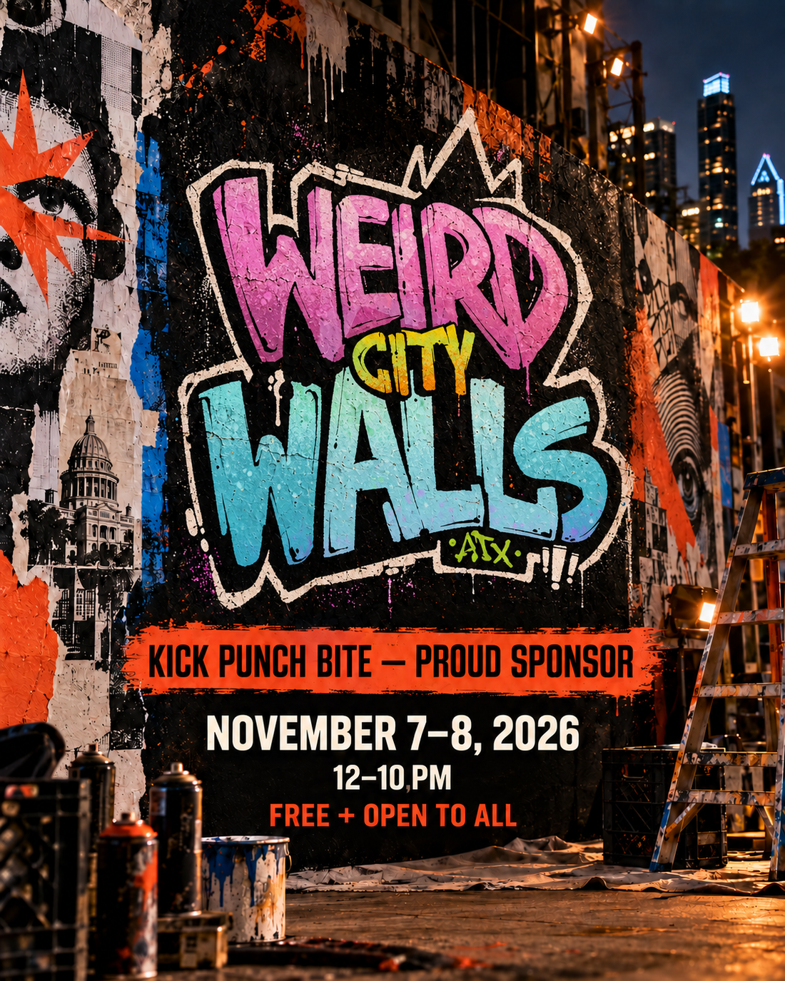 KPB Sponsors Weird City Walls
