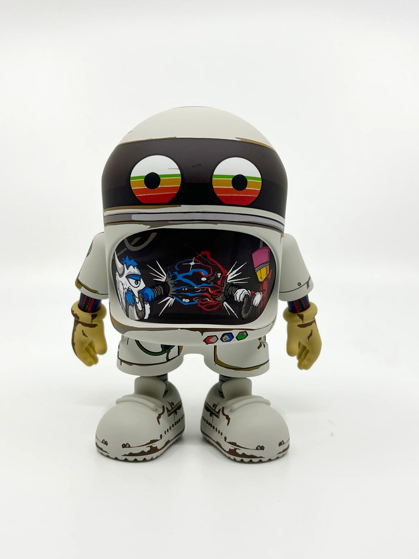 Rusty Robot 6" Domer X Rock Ink Toys